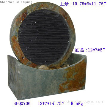 slate tabletop fountain indoor outdoor use water features fountain
